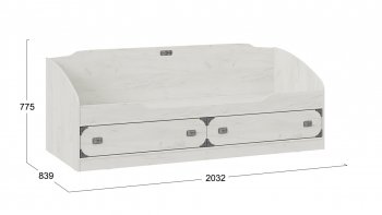 Кровать с ящиками «Калипсо» - ТД-389.12.01 в Артёмовске - mebel154.com