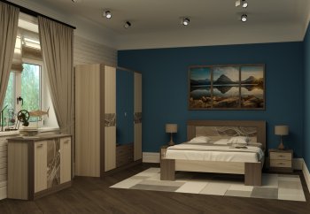 Модульная спальня Николь в Артёмовске - mebel154.com