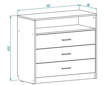 Комод К-7 Соната(ваша мебель) в Артёмовске - mebel154.com