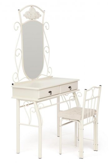 Столик туалетный CANZONA (столик/зеркало + стул) в Артёмовске - mebel154.com