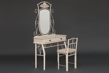 Столик туалетный CANZONA (столик/зеркало + стул) в Артёмовске - mebel154.com