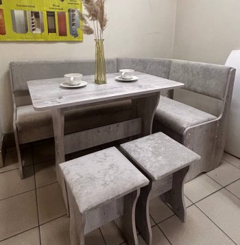 Кухонный уголок Миссия V ткань в Артёмовске - mebel154.com