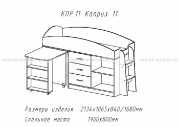 Каприз-11(паутинка) в Артёмовске - mebel154.com