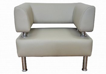 Офисное мягкое кресло ИЛТОН одноместный 1 в Артёмовске - mebel154.com
