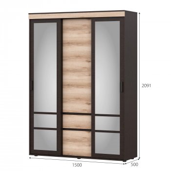 Шкаф-купе Берген в Артёмовске - mebel154.com