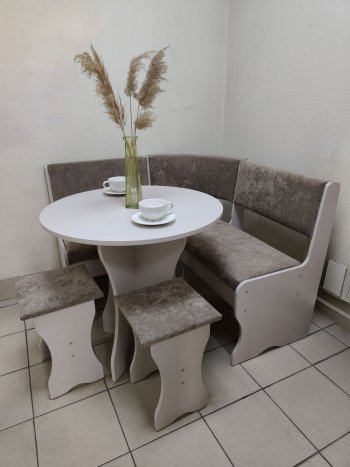 Кухонный уголок Лотос ткань в Артёмовске - mebel154.com