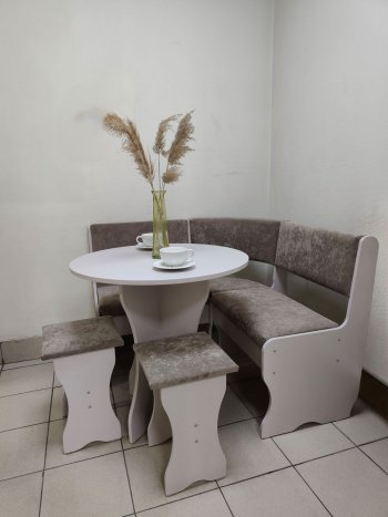 Кухонный уголок Лотос ткань в Артёмовске - mebel154.com