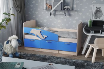Кровать Дельфин 1.6 в Артёмовске - mebel154.com