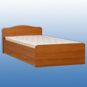 Кровать двуспальная с ящиками в Артёмовске - mebel154.com