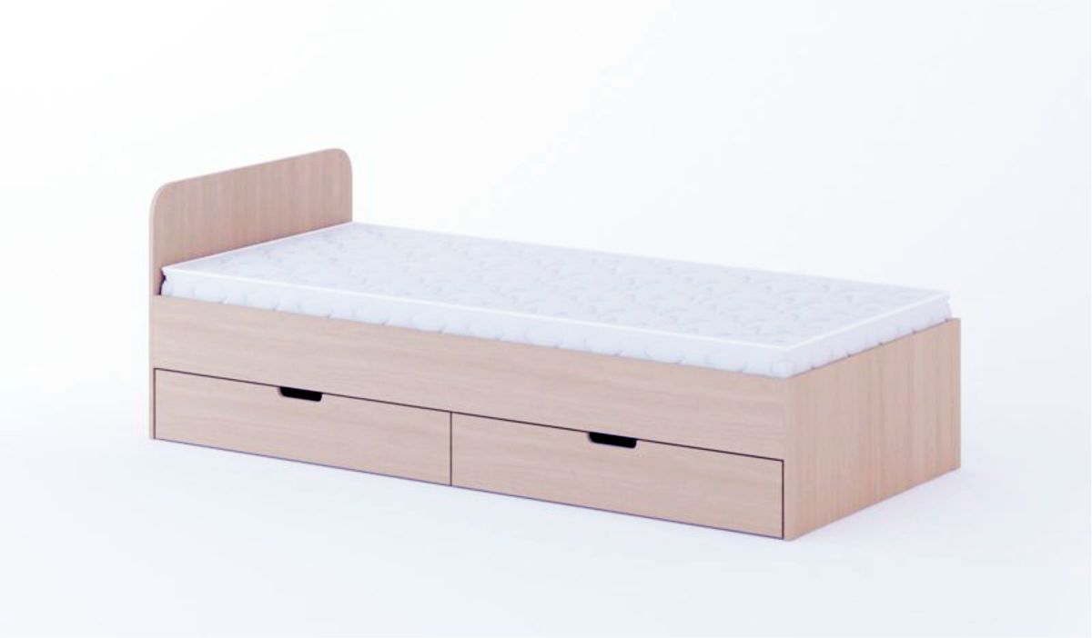 Кровать с ящиками Фиджи в Артёмовске - mebel154.com