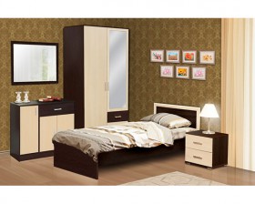 Кровать 900  Фриз с настилом в Артёмовске - mebel154.com