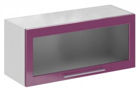 Олива ПГС 800 шкаф верхний горизонтальный стекло в Артёмовске - mebel154.com