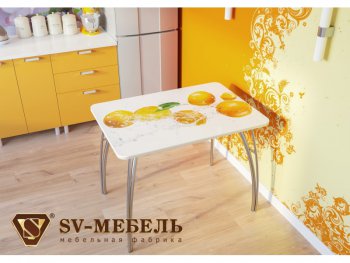 Стол обеденный Апельсин (sv) в Артёмовске - mebel154.com