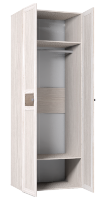 Шкаф для одежды 2-х дверный 54 Карина в Артёмовске - mebel154.com